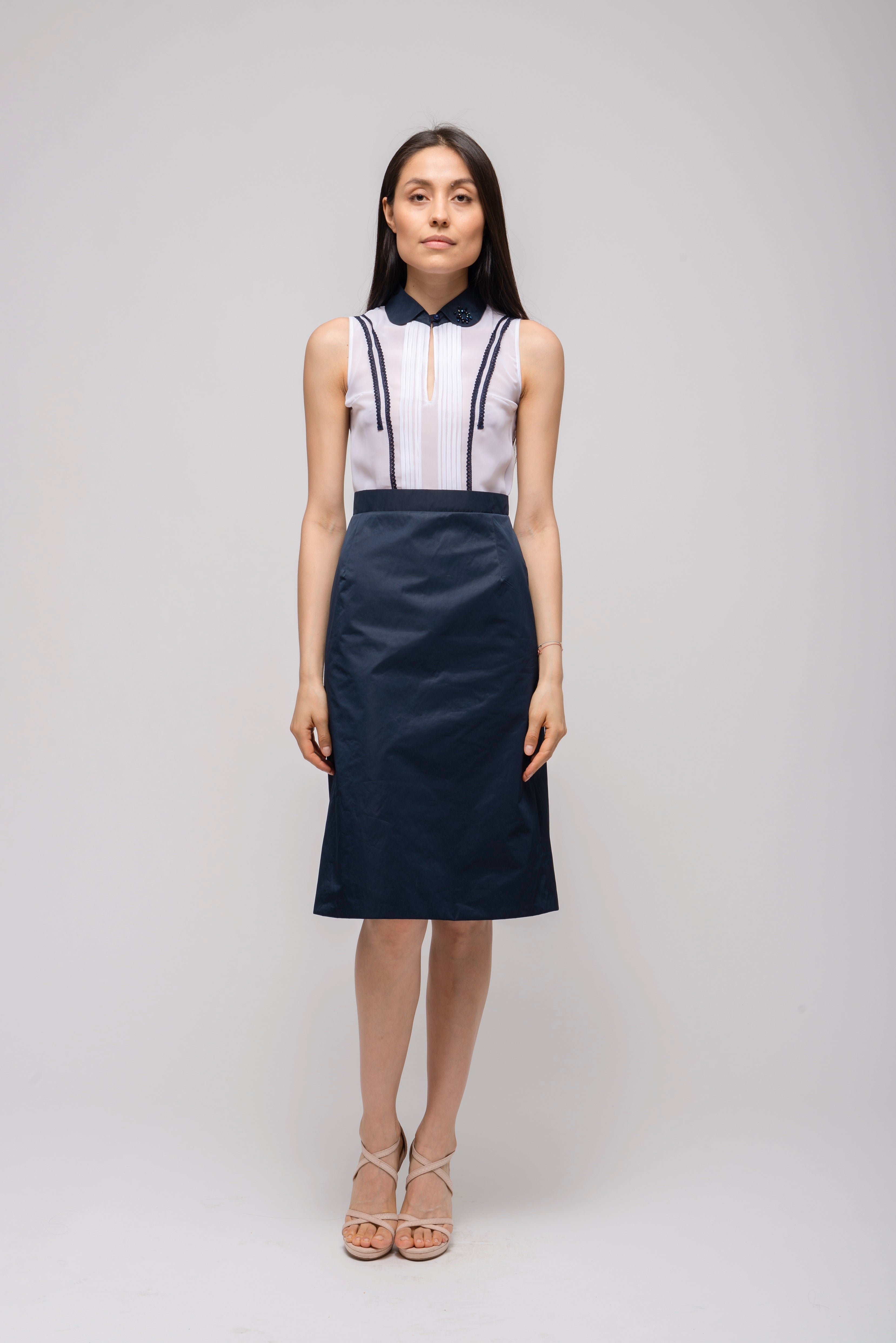 Abendkleid Tiffany detailverliebt | Chiffon & Taft