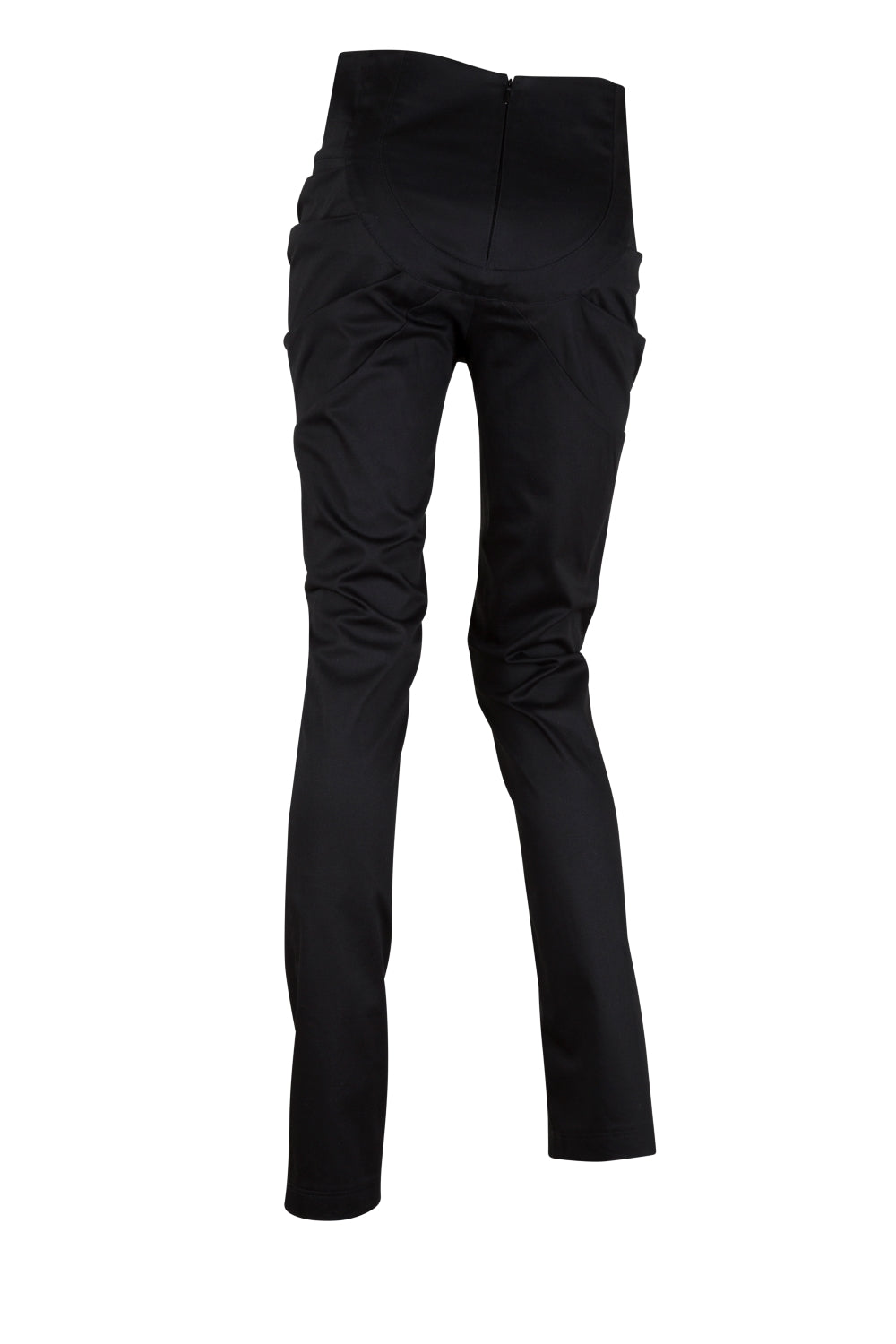 Couture Hose mit Raffung | Baumwolle