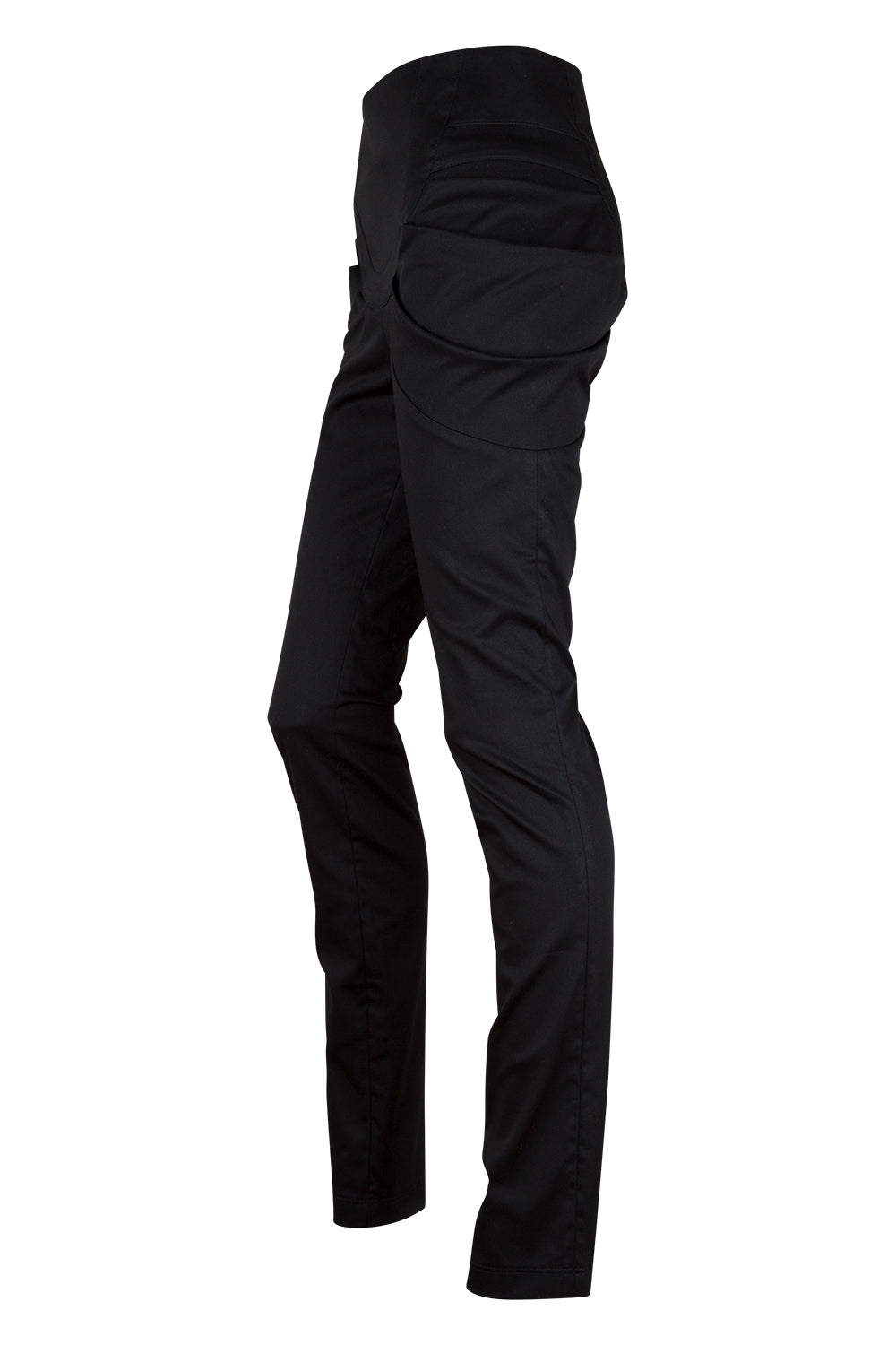 Couture Hose mit Raffung | Baumwolle