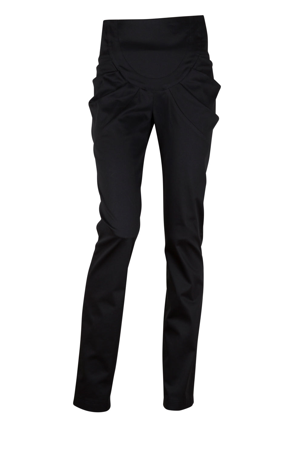 Couture Hose mit Raffung | Baumwolle