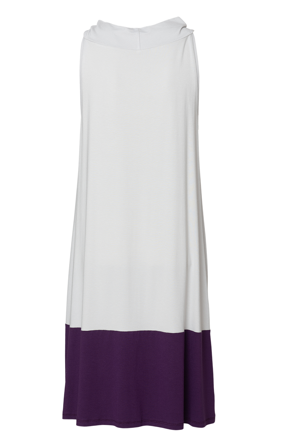 Jersey Kleid Colourblock-light | Viskose