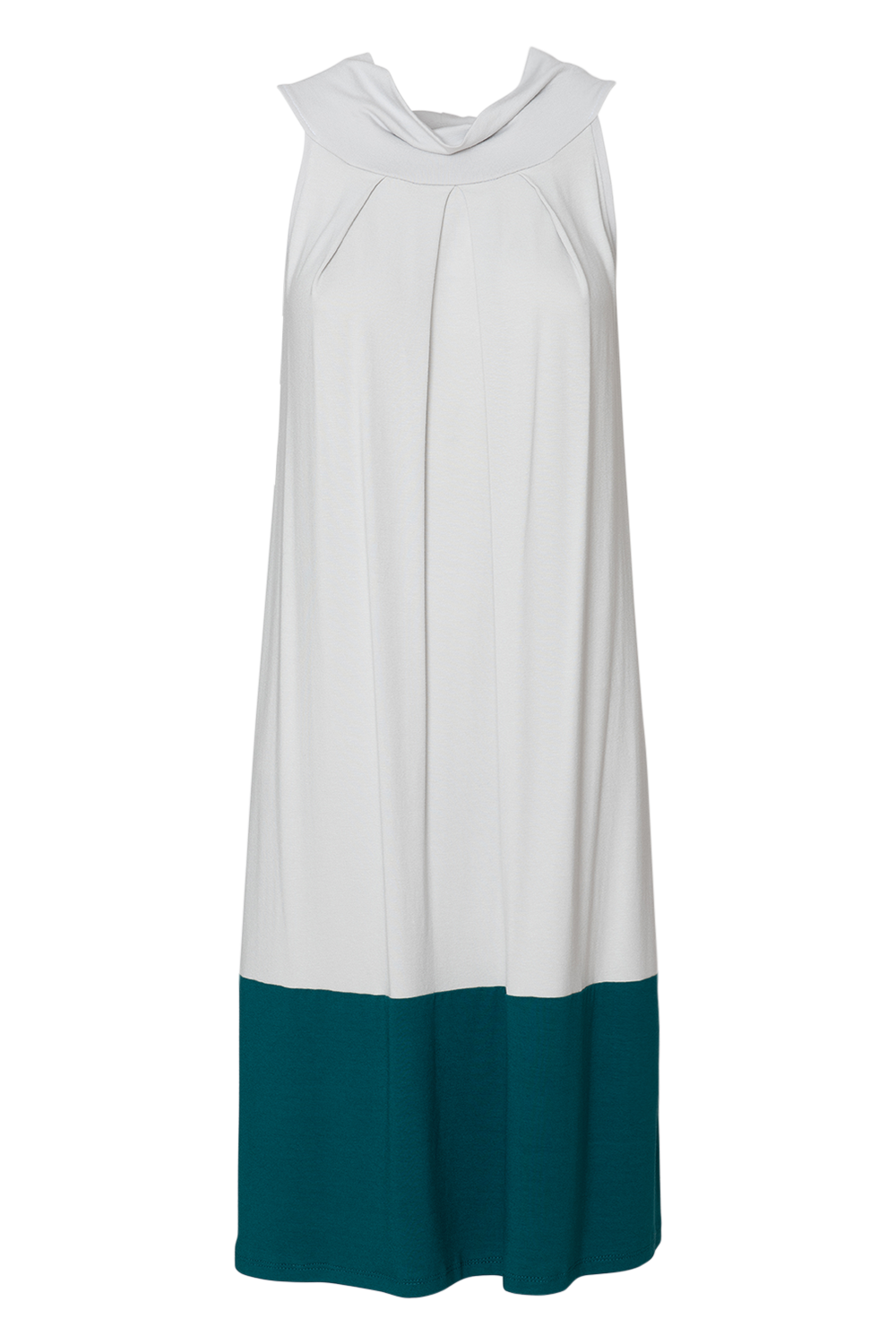 Jersey Kleid Colourblock-light | Viskose