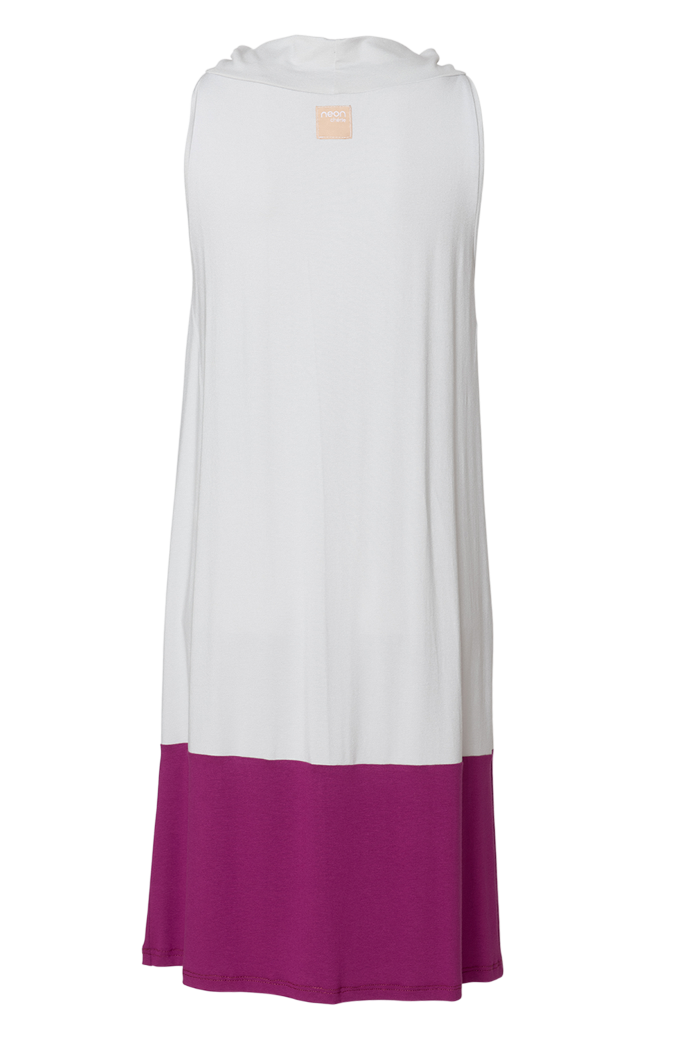 Jersey Kleid Colourblock-light | Viskose