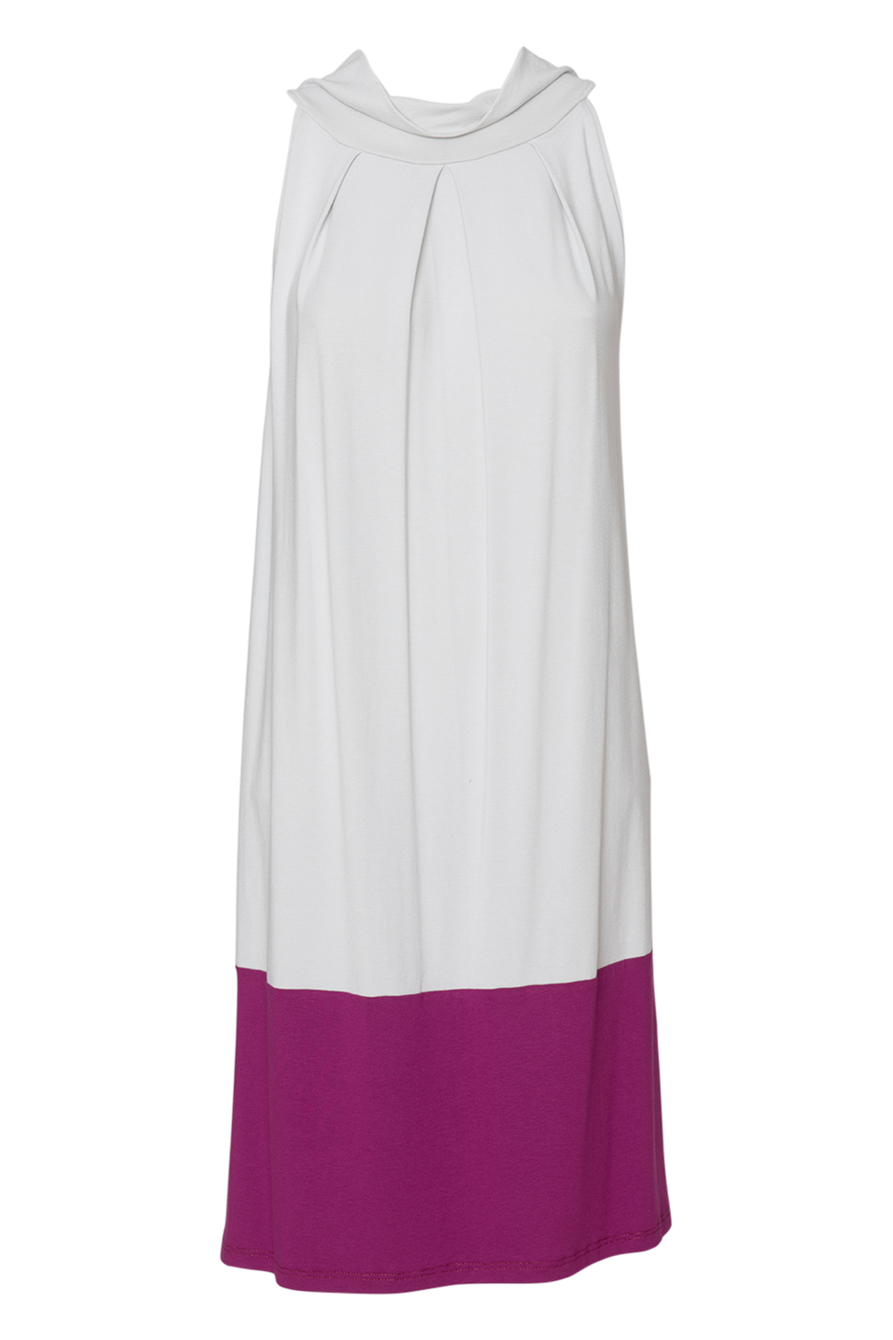 Jersey Kleid Colourblock-light | Viskose