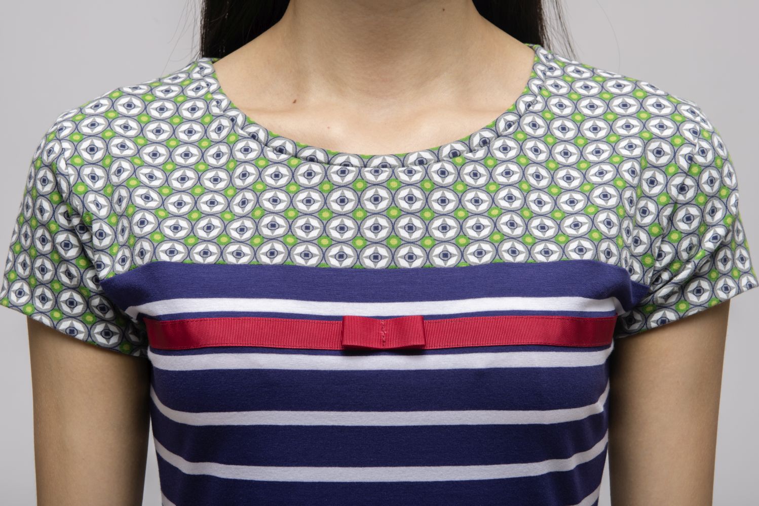 Jersey Kleid Marine | Mustermix