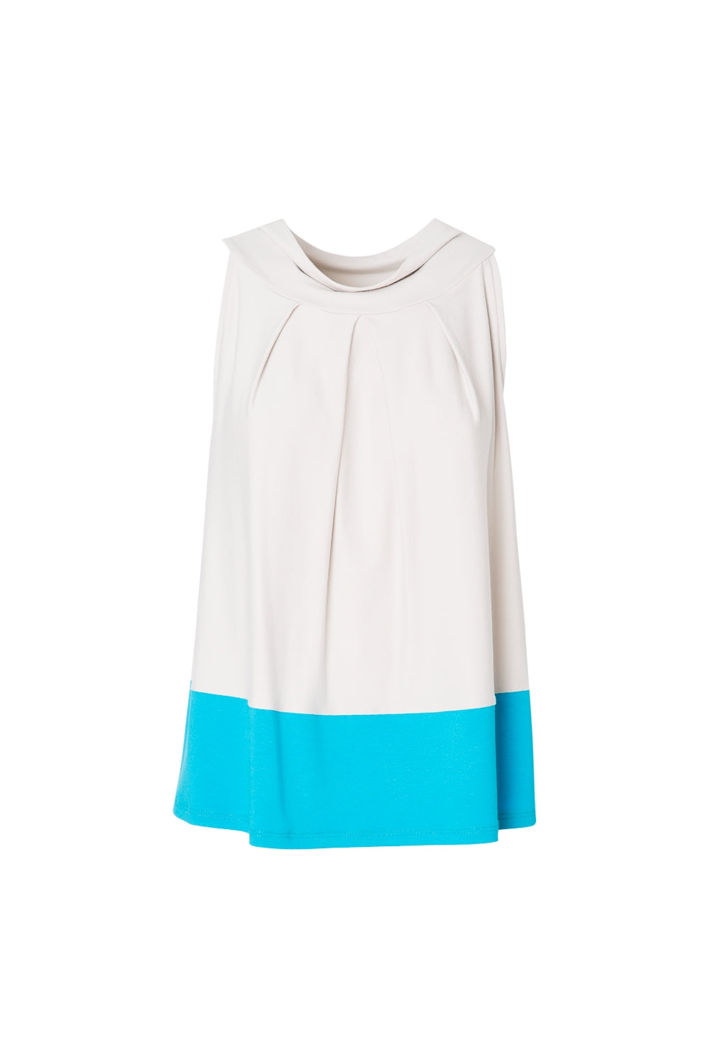 Jersey Top Colour-block-light | Viskose