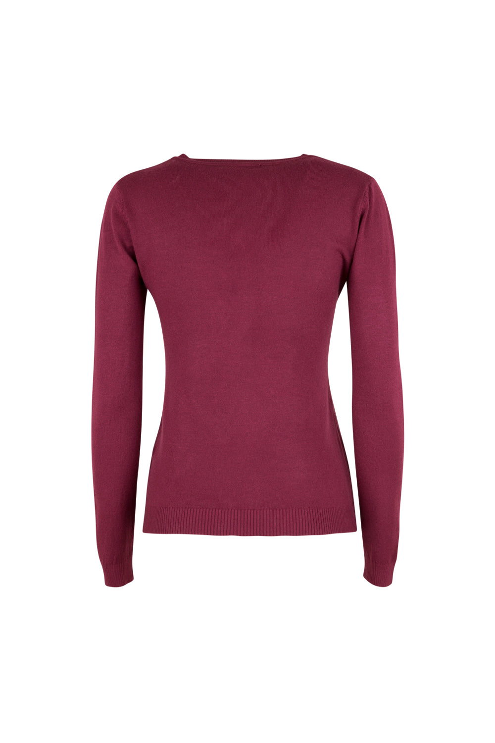 Feinstrick Pullover mit V-Ausschnitt | Basic