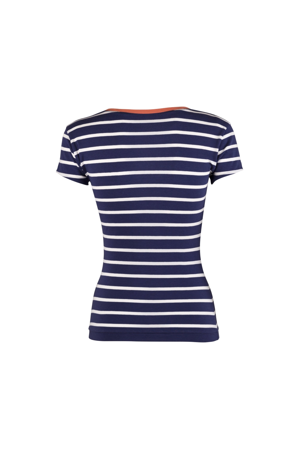 Jersey Shirt Marine | Querstreifen