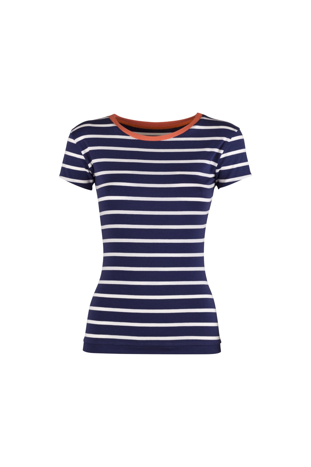 Jersey Shirt Marine | Querstreifen