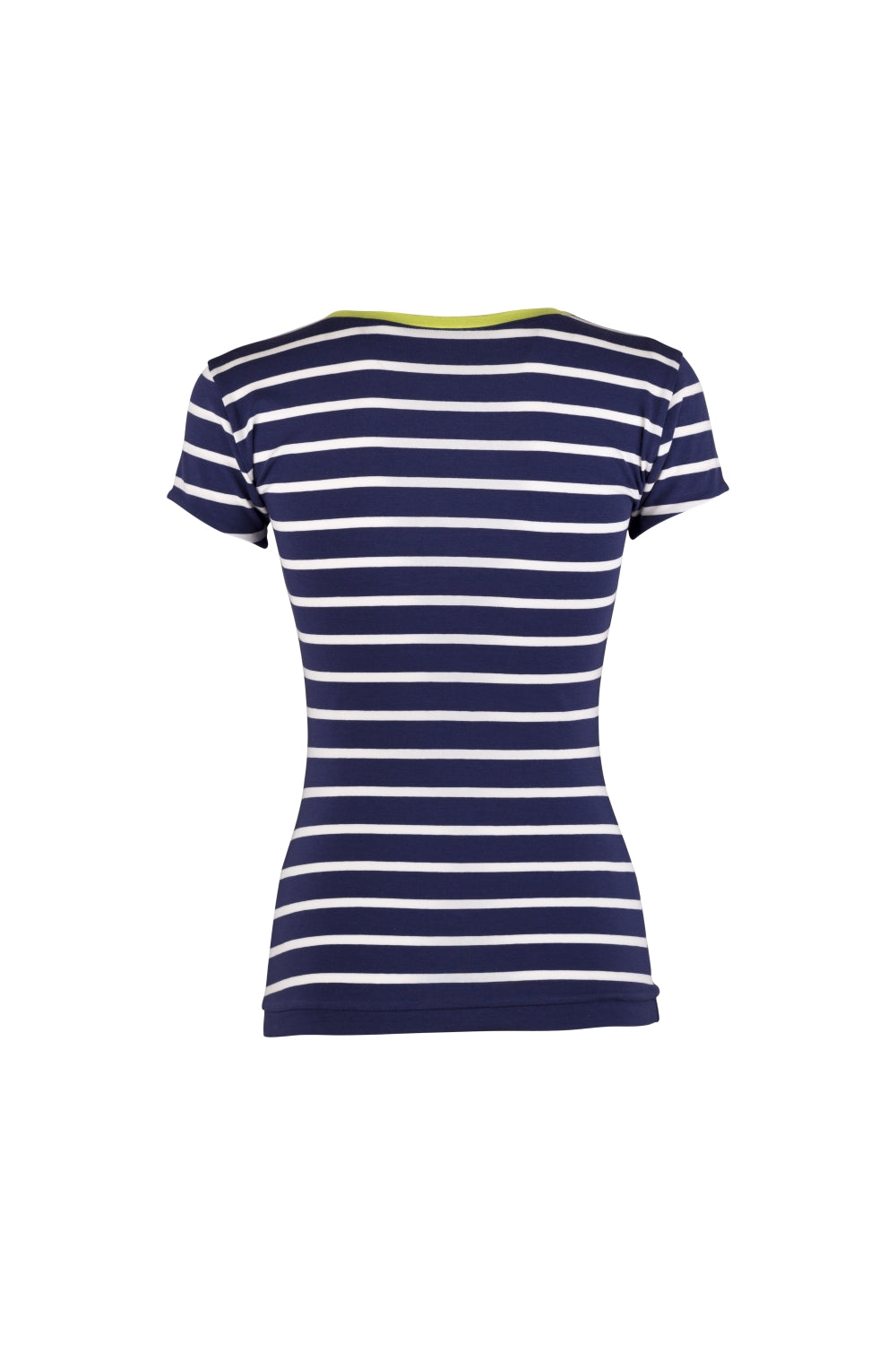 Jersey Shirt Marine | Querstreifen
