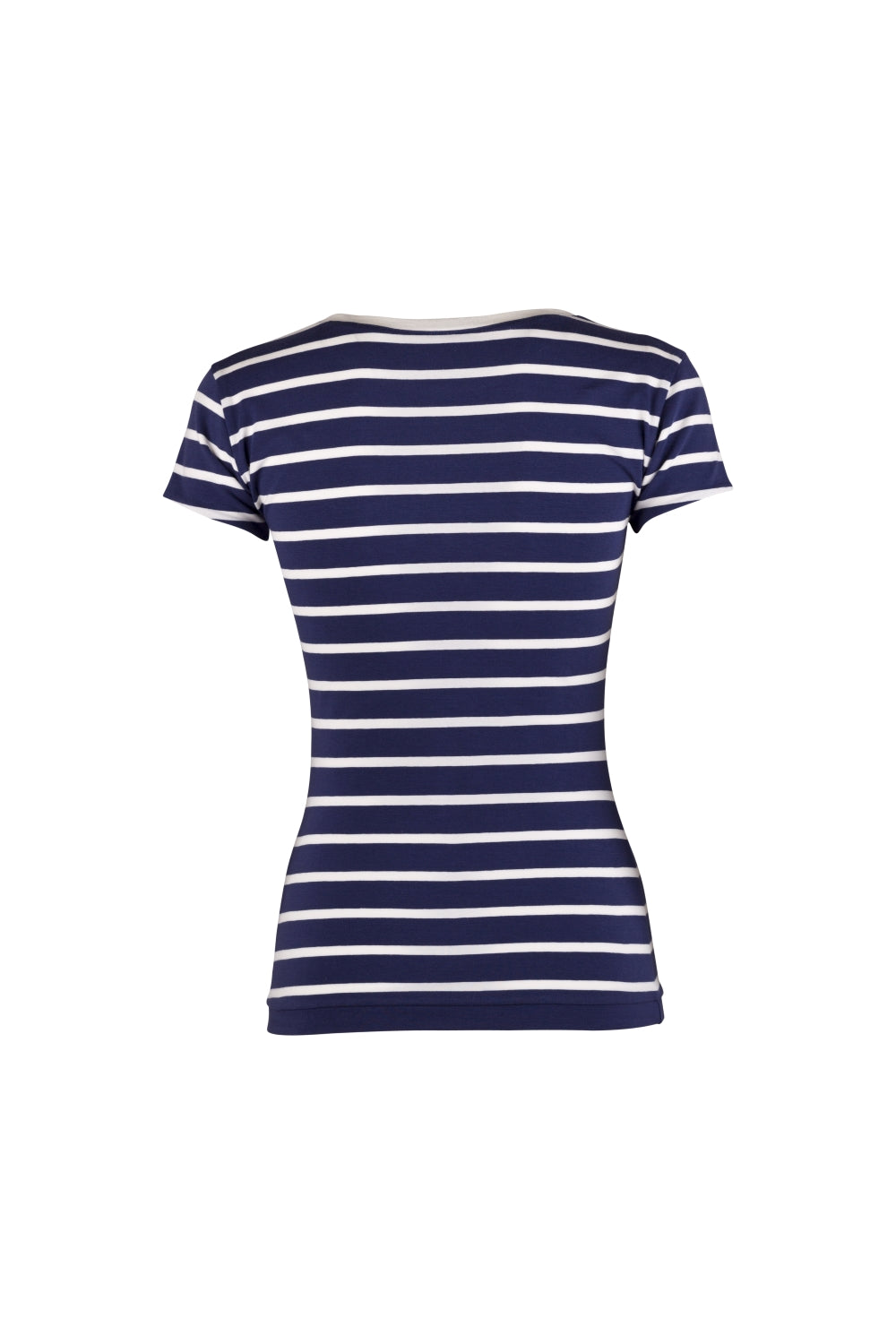 Jersey Shirt Marine | Querstreifen