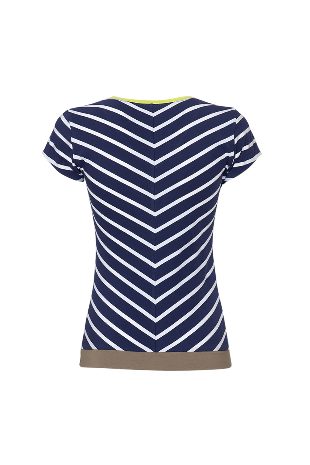 Jersey Shirt Marine | V-Ausschnitt