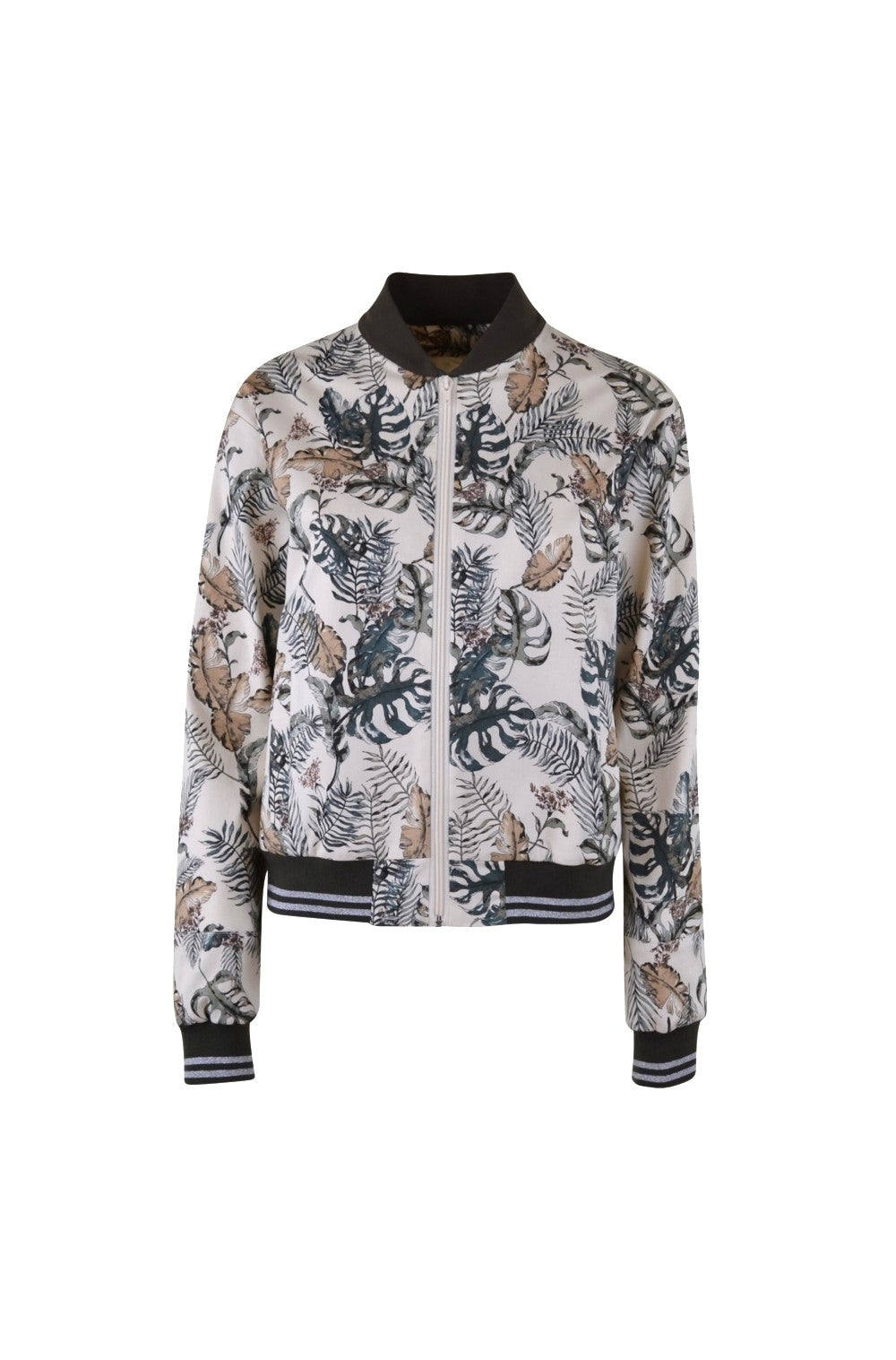 Blouson mit Muster, Forest | Baumwolle