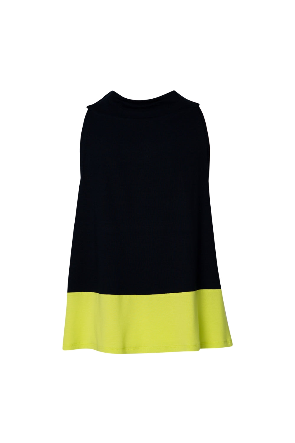 Jersey Top Colour-block-dark | Viskose