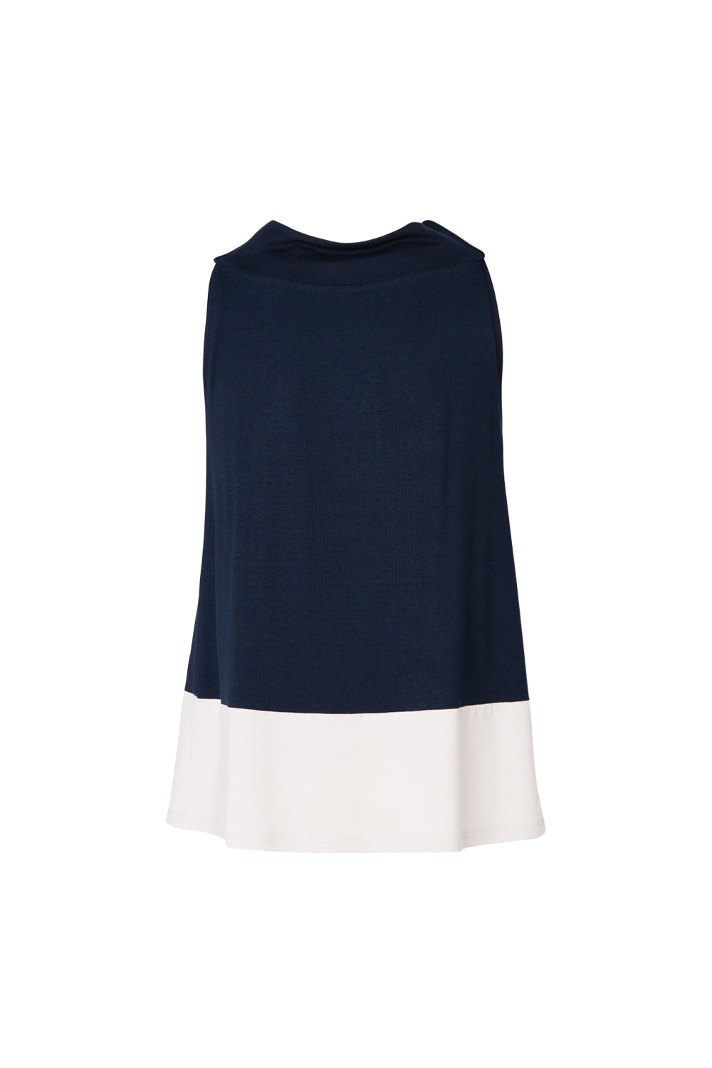 Jersey Top Colour-block-dark | Viskose