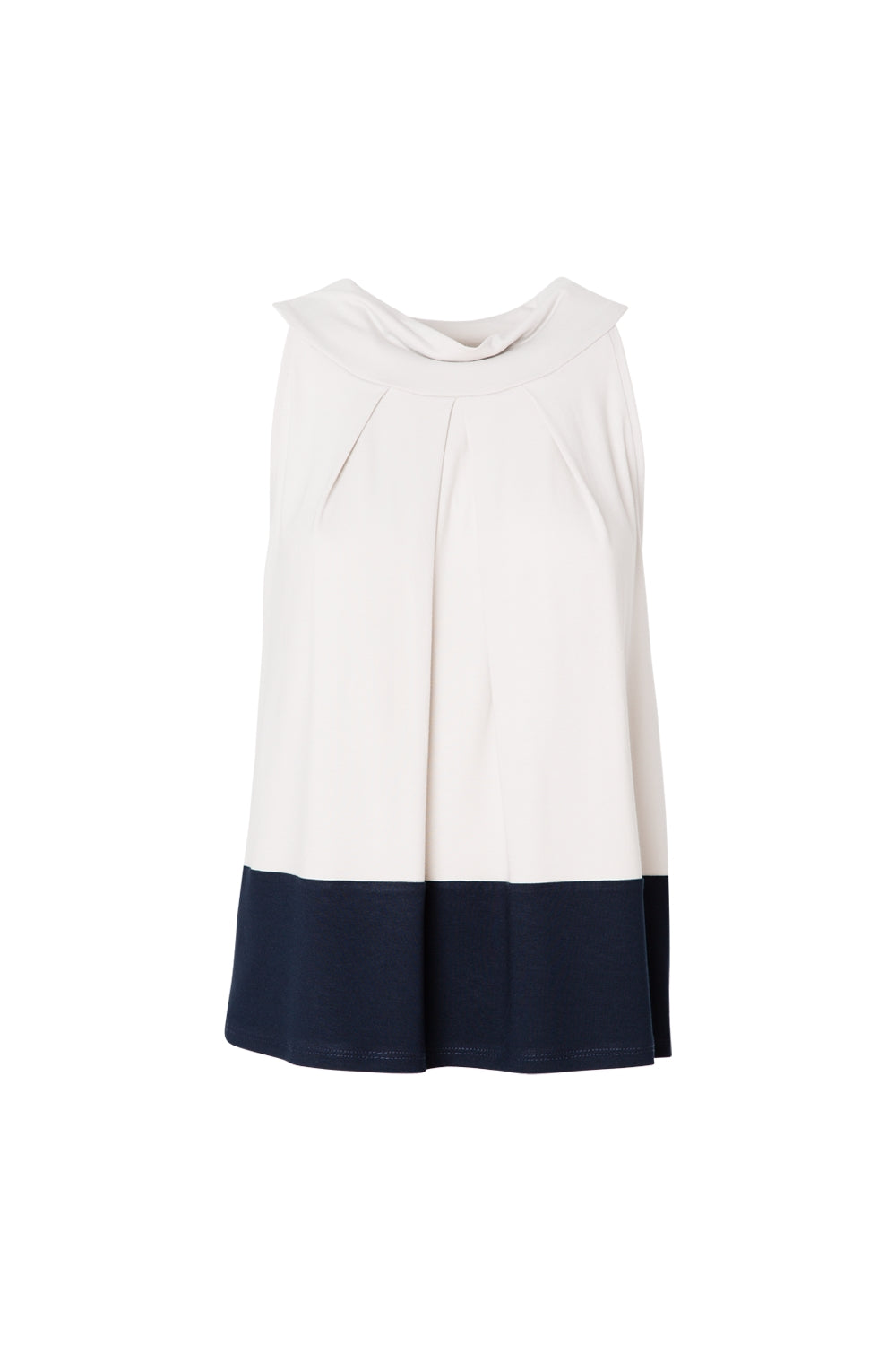 Jersey Top Colour-block-light | Viskose
