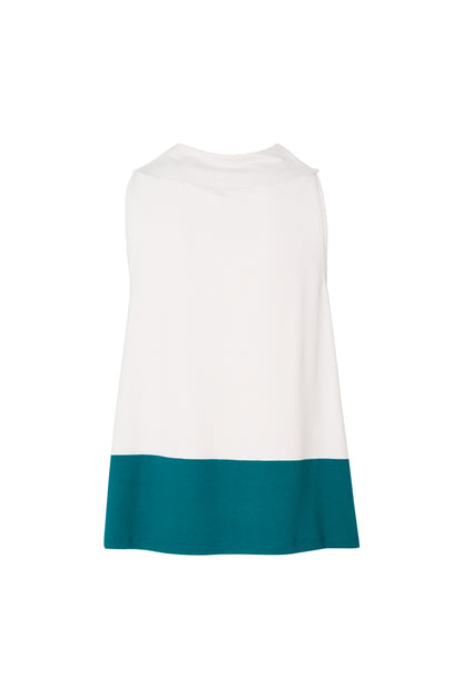 Jersey Top Colour-block-light | Viskose